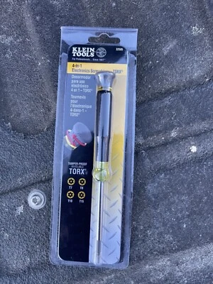 Klein Tools 32585 4-in-1 TORX Electronics Screwdriver Security Bits - Image 1 of 4
