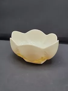 Belleek Ireland Shell And Coral Pattern Oval Bowl Scalloped Edge Bone China Dish - Picture 1 of 13
