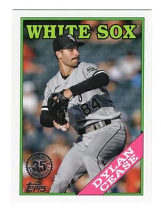 2023 Topps #T88-75 35th Anniversary - Dylan Cease - Chicago White Sox - Picture 1 of 2