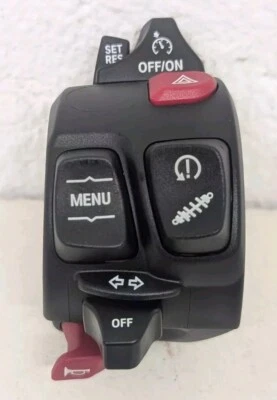 BMW R1250GS R1250GSA Multifunction Left Handlebar Switch Menu Cruise 61319480153 - Image 1 of 4
