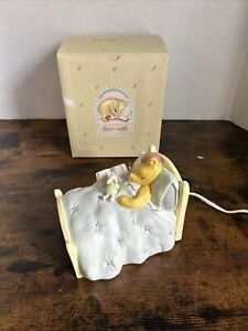 Vintage Disney Charpente Classic Winnie the Pooh & Piglet Bed Night Light