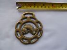 Vintage Original Horse Brass with WINDMILL IN MIDDLE