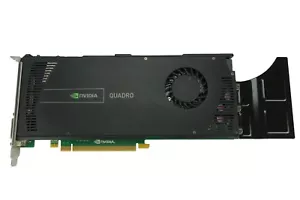 Lenovo Nvidia Quadro 4000 2GB GDDR5 PCI-e x16 Dual DP + 1 DVI Video Card 89Y8627 - Picture 1 of 3