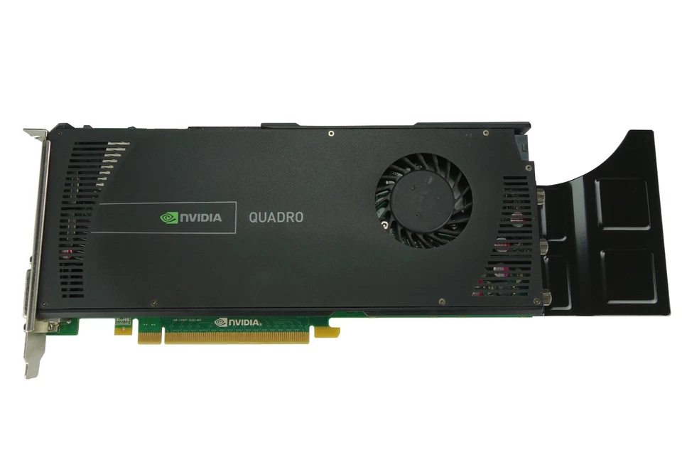 Lenovo Nvidia Quadro 4000 2GB GDDR5 PCI-e x16 Dual DP + 1 DVI Video Card 89Y8627 - Image 1 of 3