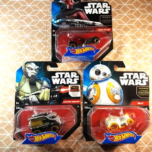 Hot Wheels STAR WARS 2014 Lot of 3 "Sidon Ithano ,Garazeb Orrelios ,BB-8 - Picture 1 of 9