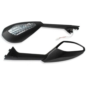 Rear-View Mirrors Turn Signal Fit For Ducati Panigale 899 1199 1199S 1199R 12-15 - Foto 1 di 9