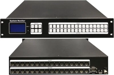 ISEEVY 16x16 HDMI Matrix Switch with HDMI 16 in 16 Out Full Channels Support 4Kx - Image 1 of 4