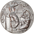 [#8905] France, Médaille, Gravure, Grand Prix de Rome, Ablutions, 1948, Jules Fr