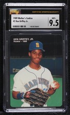 1989 Mother's Cookies Ken Griffey Jr #2 CSG 9.5 Mint Plus Rookie RC HOF