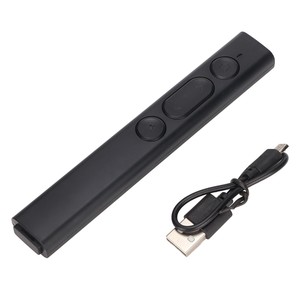 (Black) Presentation Clicker Wireless Presenter Remote Low Radiation