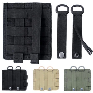 Outdoor HOOk&LOOP Board Tactical Molle Pouch Nylon Attachment Patch Board Panel - Picture 1 of 28