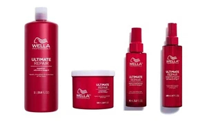 Wella Professional Ultimate Repair Shampoo&Conditioner&Miracle Rescue&Leave in - Picture 1 of 6