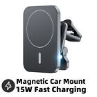 Universal Car Air Vent Magnetic Mount Phone Holder 15W MagSafe Wireless Charging