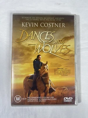 Dances With Wolves DVD Movie Kevin Costner 7 Time Academy Award Winner PAL 4 - Image 1 of 4