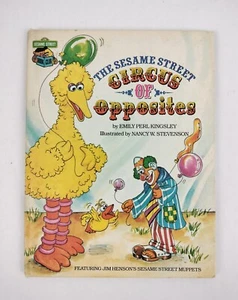 Sesame Street Book Club Circus Of Opposites Jim Henson Muppets Vintage 1981 - Picture 1 of 6