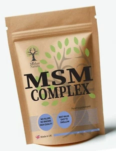 MSM Complex Glucosamine Chondroitin Clean Natural Collagen Capsules Vitamin C - Picture 1 of 13