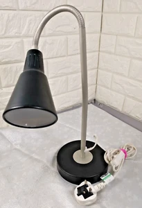 Ikea Kvart Flexible Gooseneck Work Table Lamp Bedroom B1022 Black/Grey - Picture 1 of 6