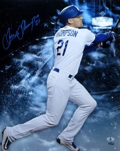Trayce Thompson Signed Autographed 16X20 Photo Dodgers Limited to 21 Beckett COA - Picture 1 of 2