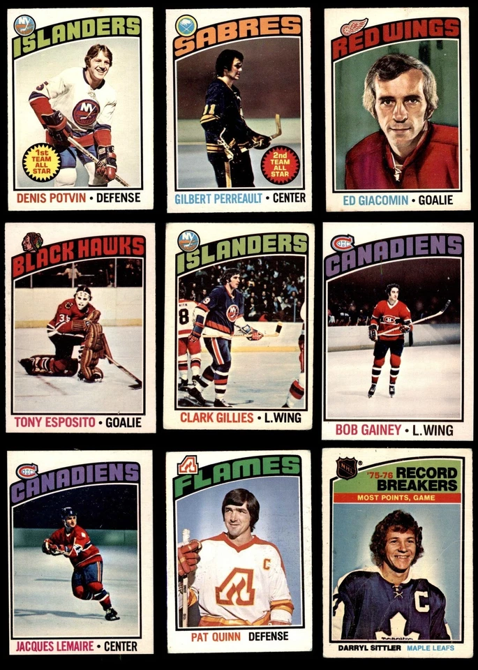 1976-77 O-Pee-Chee Hockey - #1-198 (FILL YOUR SET) — 第 1/1 张图片