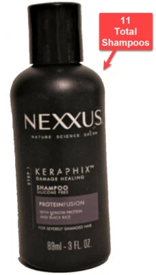 ✅ (11) Nexxus Keraphix Damage Healing Shampoo 3oz ✅ - Image 1 of 3