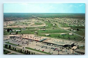 FL Postcard Shopping Center Lehigh Acres Florida Aerial View Unposted Fort Myers - Picture 1 of 2