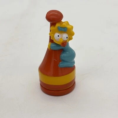 Juego de Ajedrez 3D Los Simpson Maggie El Peón Rojo Pieza de Repuesto Figura 2.5" 2001 Foto 1 de 4