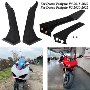 Motorcycle Mirror Mounting Bracket For Ducati Panigale V4 2018-2022,V2 2020-2022 - Picture 1 of 33