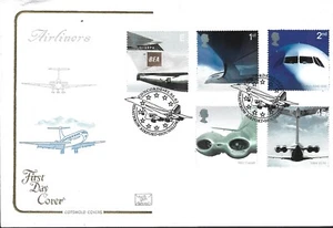 2002 Jet Airliners First Day Cover (Cotswold) Concorde, Heathrow Cancellation - Picture 1 of 1