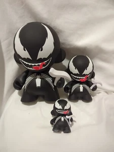 š„Munnyworld - 3x Marvel Munny Venom DIY Black Vinyl Venom *No Box* - Picture 1 of 5