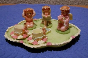 Mini Juego de Té con Ángeles Hecho en China - Imagen 1 de 10