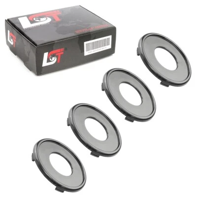 4X Coprimozzo Coprimozzo Nabe Copertura Nera Ø 70Mm Per DAIMLER Foto 1 de 4