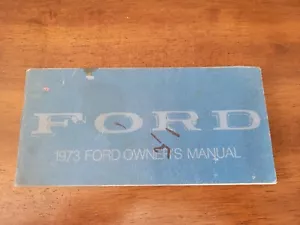 VTG 1973 Ford Owners Manual LTD Galaxie Custom - Bild 1 von 3
