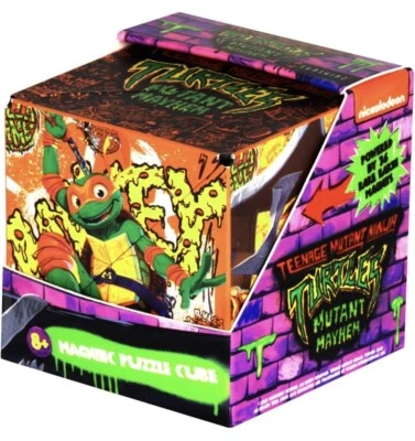 Магнитная головоломка Teenage Mutant Ninja Turtles Shashibo Fidget Cube Mikey TMNT 🔥 - Изображение 1 из 4