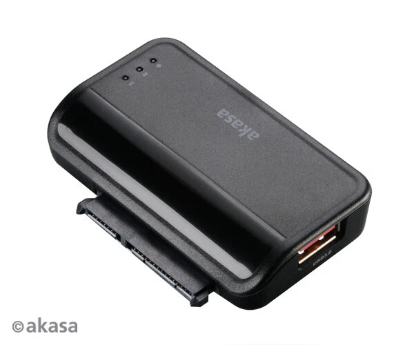 Akasa AK-AU3-02BKCM Flextor Disklink H USB 3.0 Adaptor for HDD/SSD - Image 1 of 1