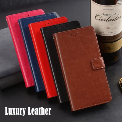 Funda para Samsung J4 J6+ A8 A7 2018 A16 A56 A17 Cuero Abatible Billetera Teléfono Cubierta Foto 1 de 4