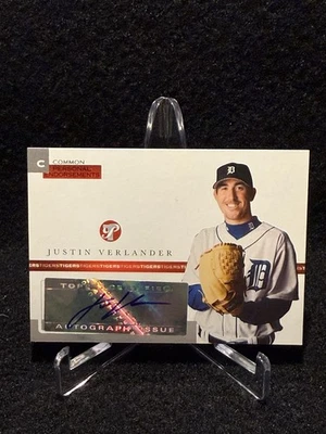 2005 Topps Pristine Personal Endorsements Justin Verlander Auto /497 #PEC-JV - Image 1 of 4