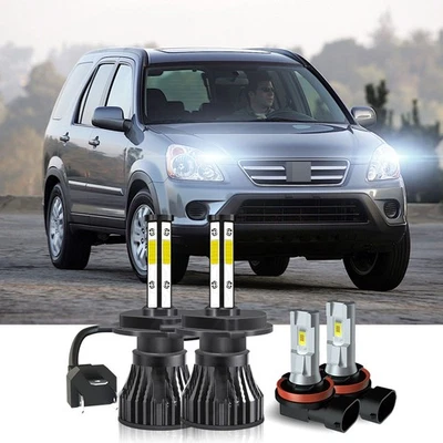 Para Honda CRV CR-V 2013 2007-2010 2011 2012 LED faro+bombillas de luz antiniebla Foto 1 de 4