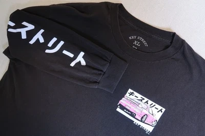 Key Street Co. Mens XL Japanese JDM Car Racing Long Sleeve Crewneck Shirt - Image 1 of 4