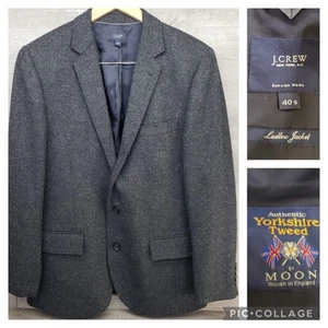 Blazer homme J Crew Ludlow Moon Cloth Yorkshire tweed 40S 100% laine - Photo 1/15
