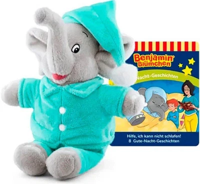 Tonies® Hörspielfigur Benjamin Blümchen - Gute-Nacht-Geschichten - Plüsch neu - Bild 1 von 4