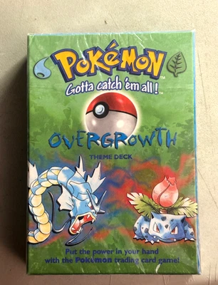 Pokemon - Base Set OVERGROWTH Theme Deck Vintage SEALED - Image 1 of 2