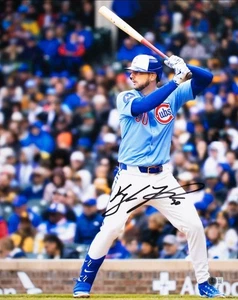 Kyle Tucker Cubs Signed Autographed 16x20 Photo Beckett BAS Witness - Picture 1 of 3
