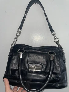 Coach Black Leather Women’s Bag - Picture 1 of 9