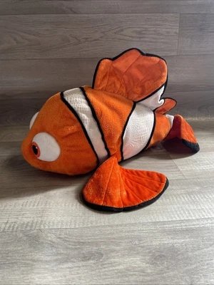 Disney Store Finding Nemo Plush 18" Stuffed Animal Orange Fish - Image 1 of 4