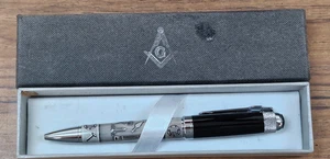 Freimaurer Hochwertiger Kugelschreiber Schwer Mason Freemason Pen mit Geschenkbox - Bild 1 von 9