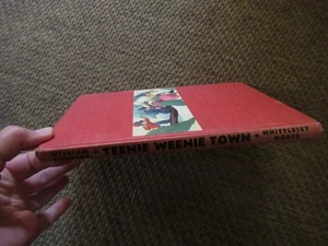 1942 Teenie Weenie Town Kids Book by William Donahey FREE SHIPPING - Imagen 1 de 5