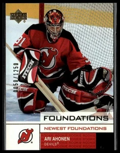 2002-03 Upper Deck Rookie Update #166 Ari Ahonen Foundations Update #/1250 - Picture 1 of 2