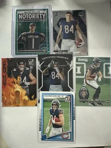 Lote de novato Colston Loveland 2025 (6) Donruss Mosaic certificado Chicago Bears radiocontrol  - Imagen 1 de 8