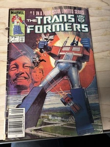 Transformers #1 Newsstand Variant VIEW PHOTOS Marvel Comics 1984 - Picture 1 of 12