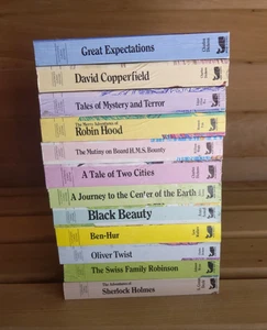 Illustrated Classic Edition Softcover Book Lot of 12 Books - Picture 1 of 7